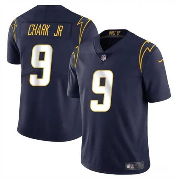 Men & Women & Youth Los Angeles Chargers #9 DJ Chark Jr Navy 2024 Vapor Limited Stitched Jersey->los angeles chargers->NFL Jersey